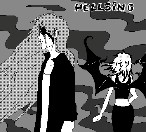 Hellsing, |, Natsugi, , , Pip, Seras, , , picture