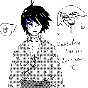 Zetsubou, Sensei, Ekaki, Uta, |, Demon, , , , , , , , , , , ^^, , , picture